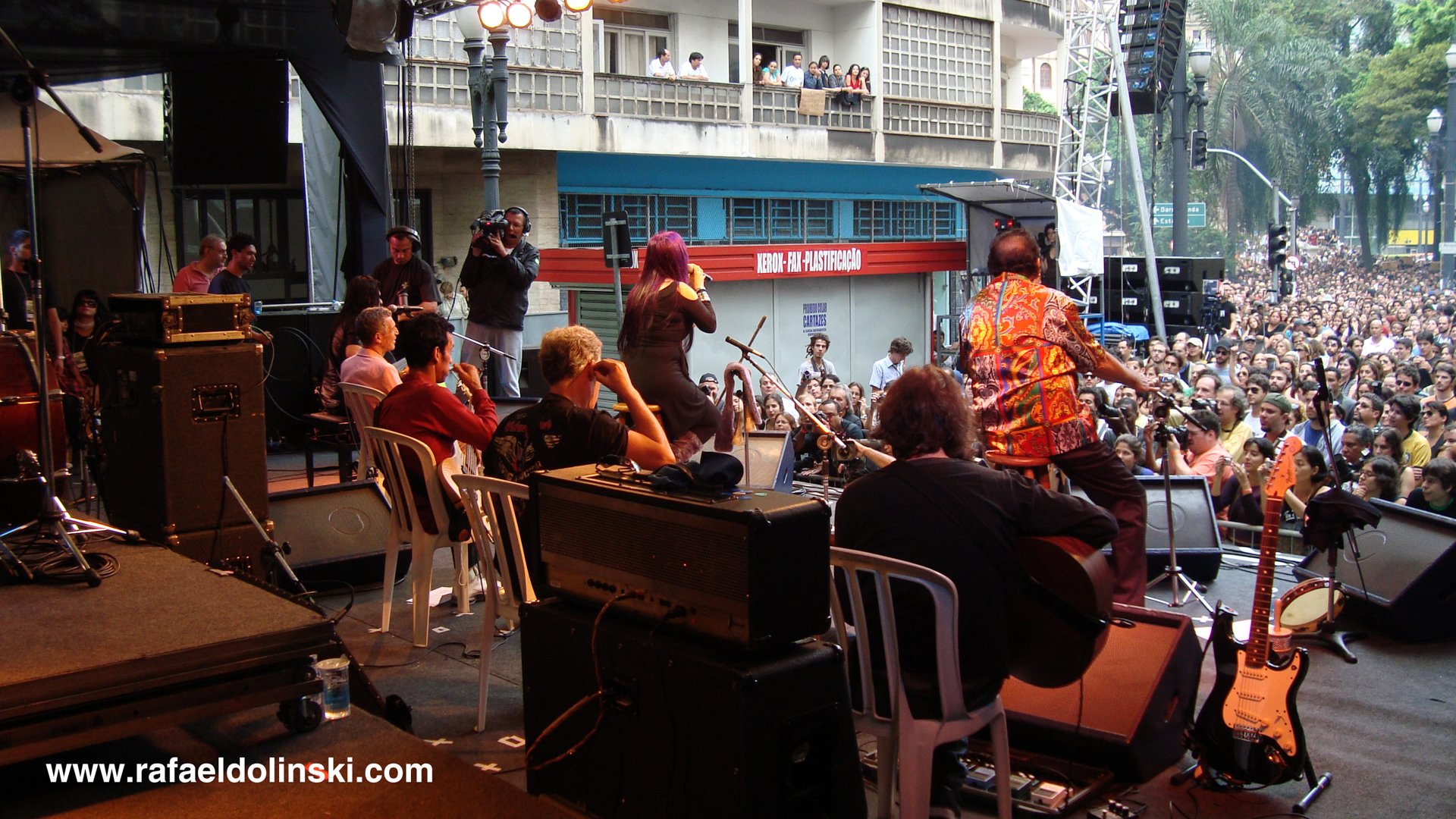 No Palco: Novos Baianos – Virada Cultural – São Paulo – 03/05/2009