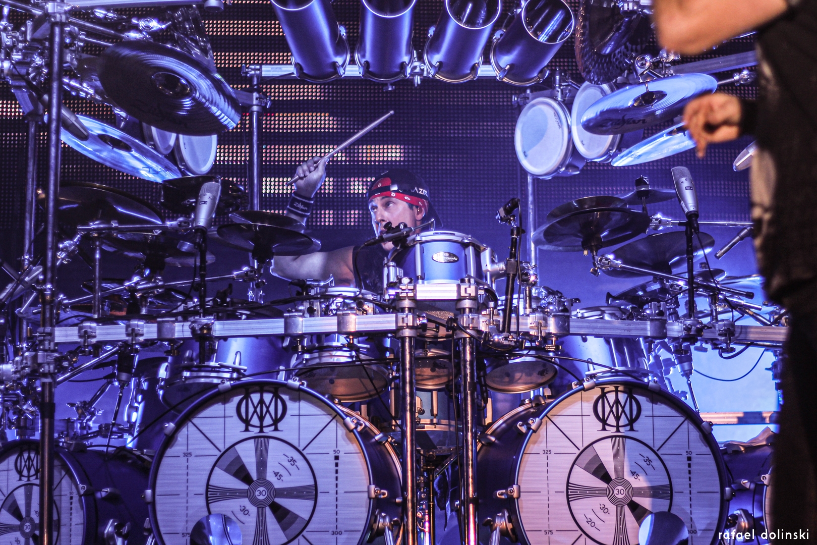 No Palco: Mike Mangini (Dream Theater) – Espaço das Américas – São Paulo – 04/10/2014